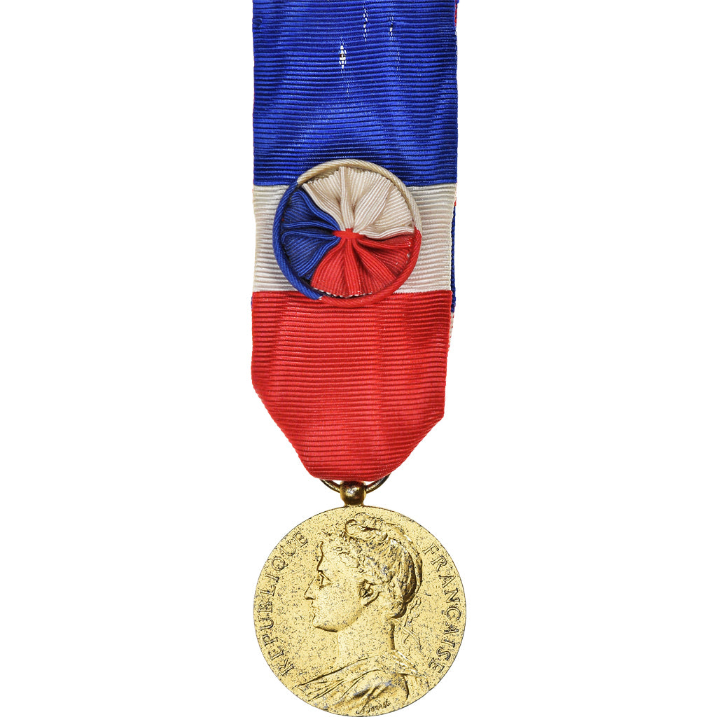France, Médaille d'honneur du travail, Medal, 1976, Very Good Quality, Borrel