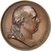 France, Medal, Louis XVIII, Politics, Society, War, Andrieu, AU(55-58), Copper
