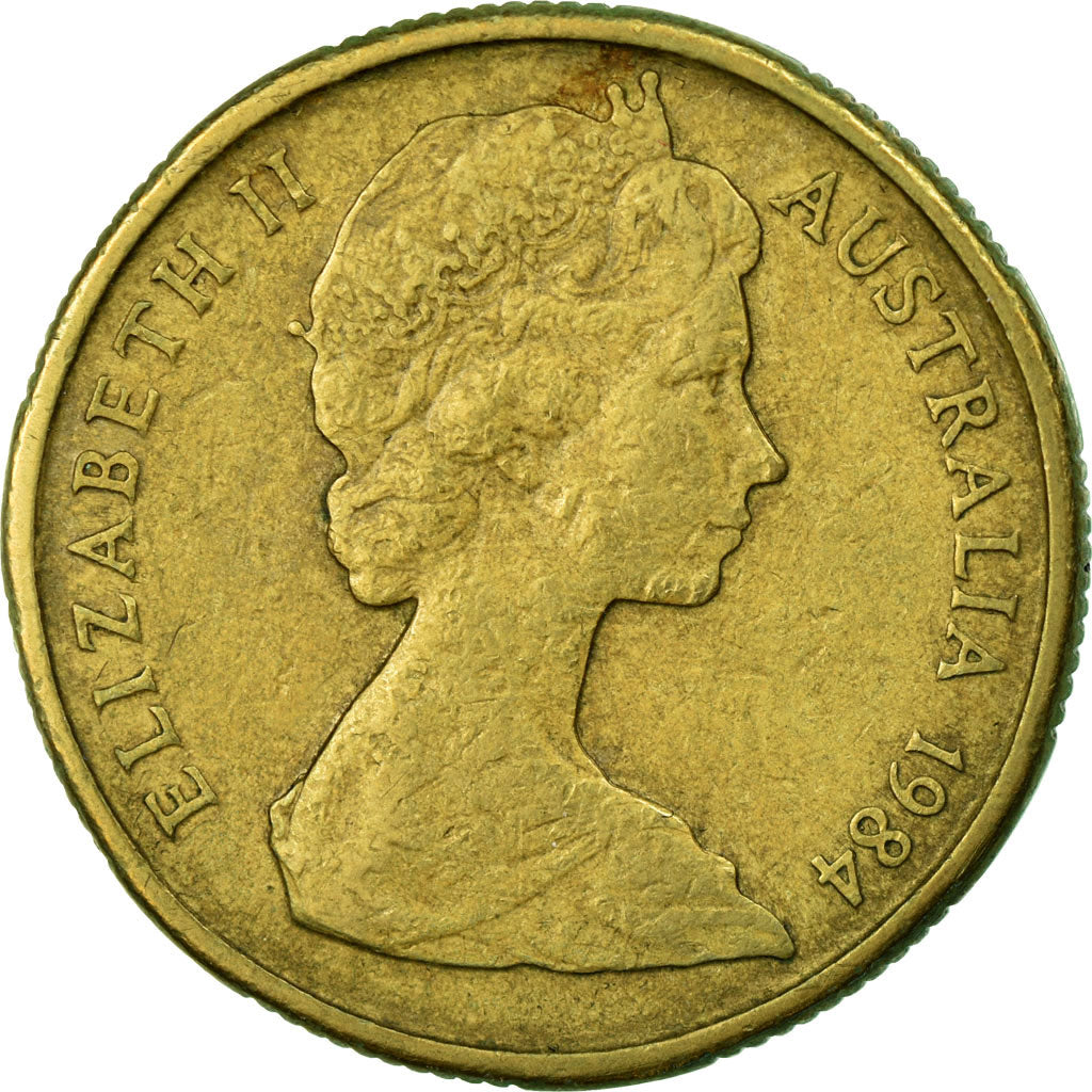 Moneta, Australia, Elizabeth II, Dollar, 1984, Royal Australian Mint, BB