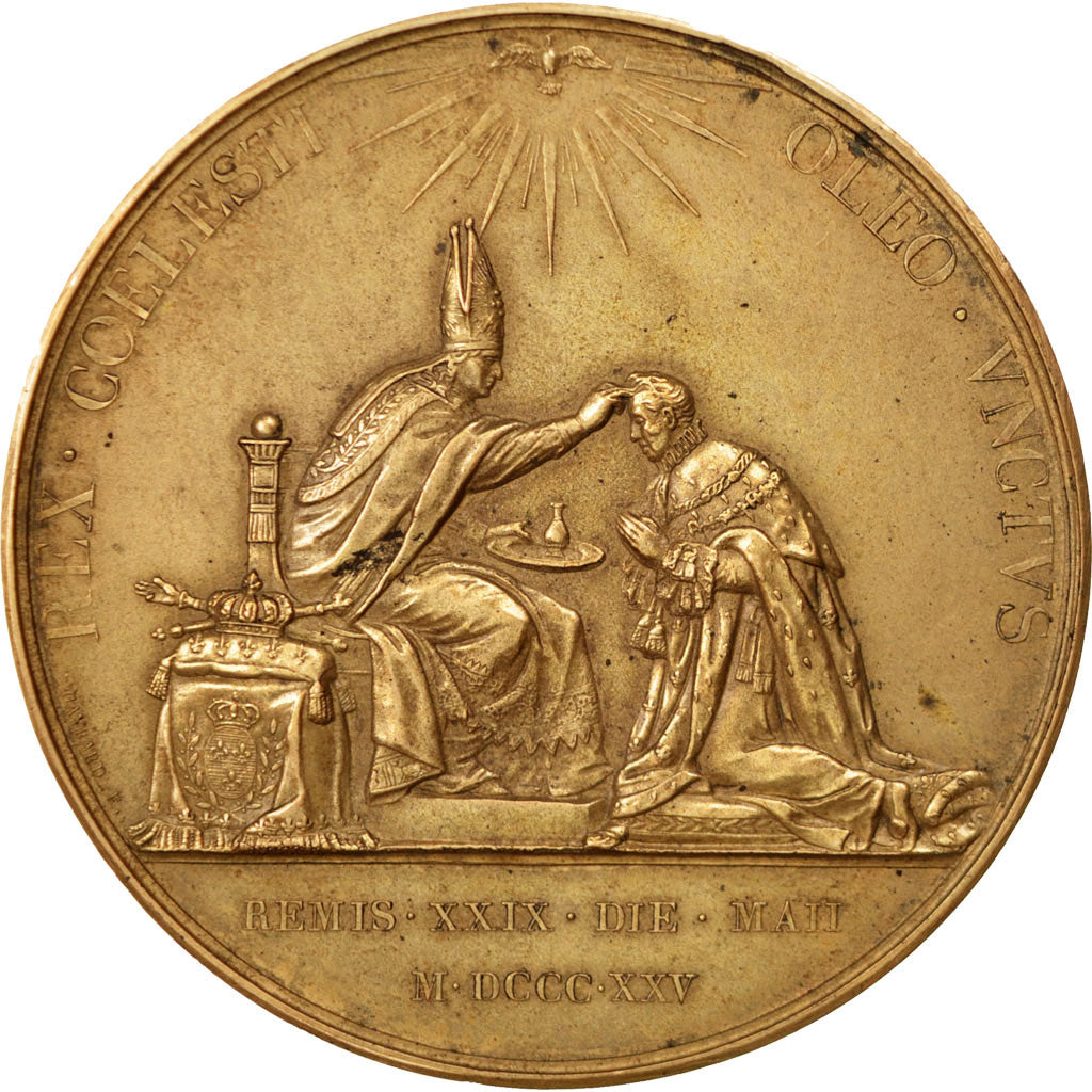 France, Medal, Charles X, Politics, Society, War, Gayrard, AU(55-58), Copper