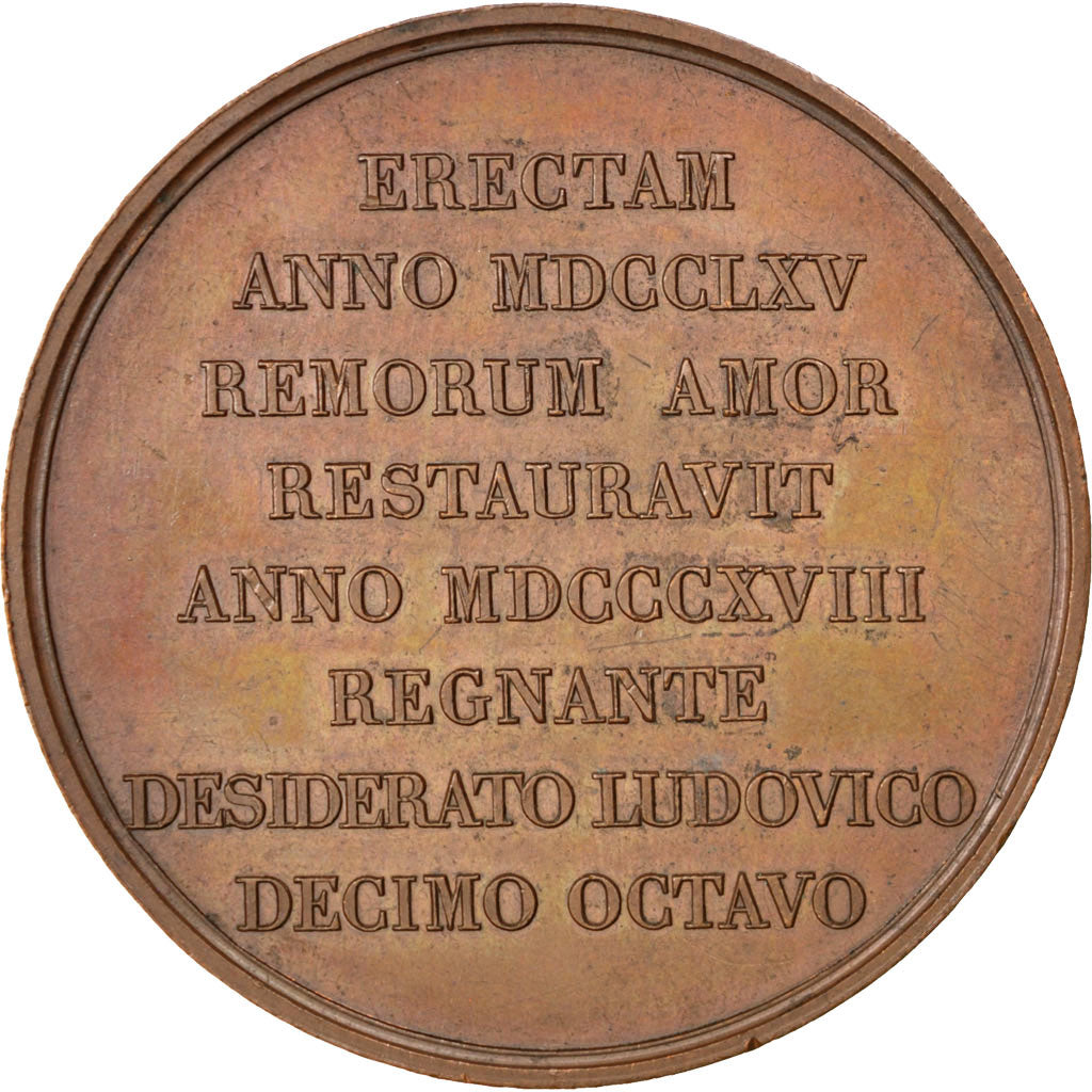 Frankreich, Medal, Louis XVIII, Politics, Society, War, Depaulis, SS+, Bronze