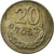 Münze, Polen, 20 Groszy, 1949, Kremnica, SS, Copper-nickel, KM:43