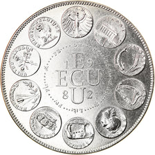 Francja, Medal, Ecu Europa, Europe Assise, Polityka, społeczeństwo, wojna