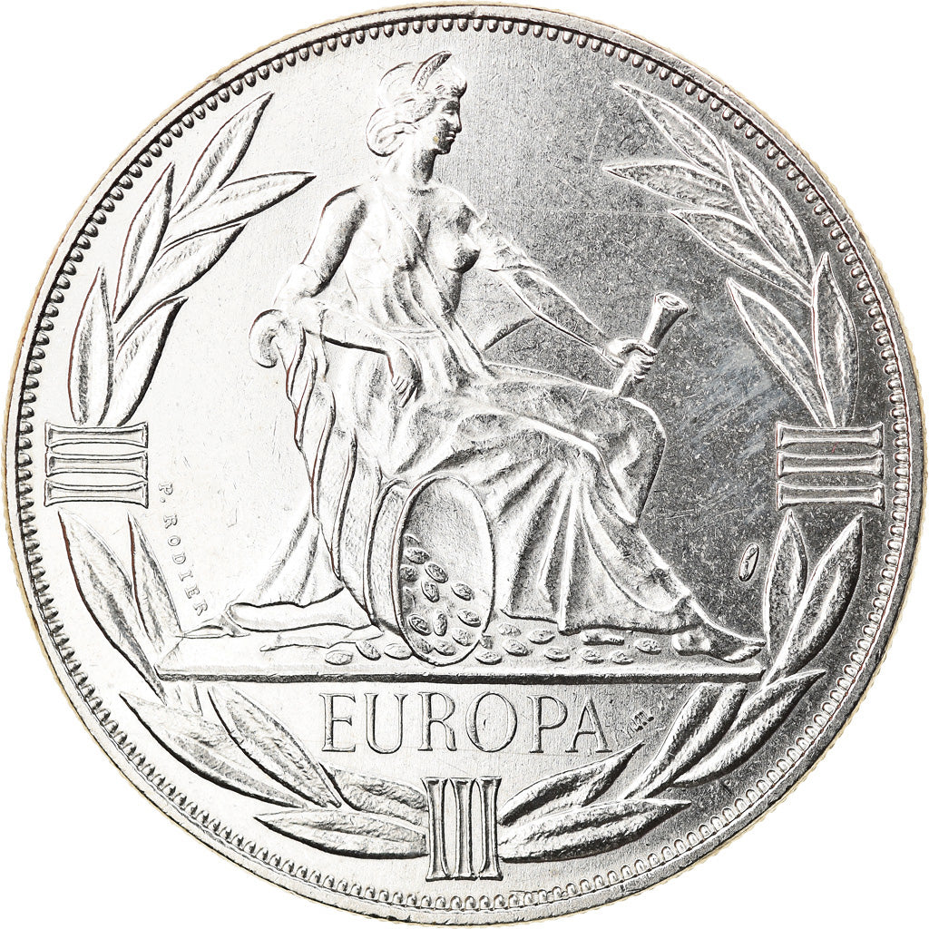 Francja, Medal, Ecu Europa, Europe Assise, Polityka, społeczeństwo, wojna