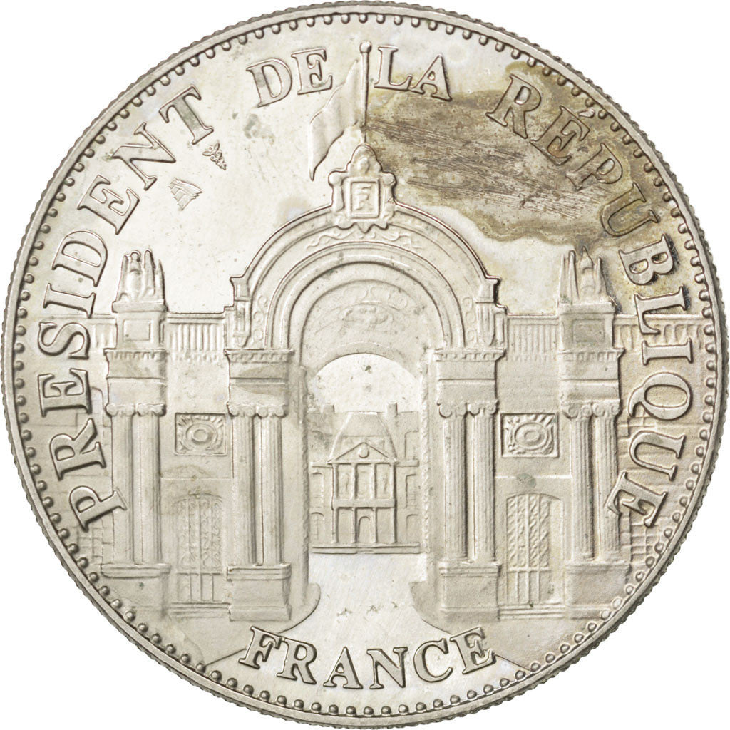 Frankrijk, Medal, French Fifth Republic, History, ZF+, Nickel