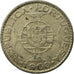 Coin, Mozambique, 20 Escudos, 1960, EF(40-45), Silver, KM:80