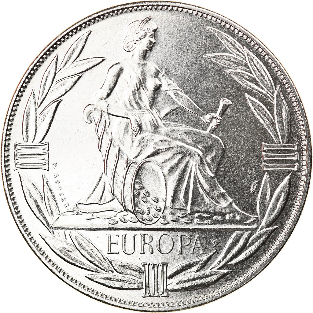 Francja, Medal, Ecu Europa, Europe Assise, Polityka, społeczeństwo, wojna