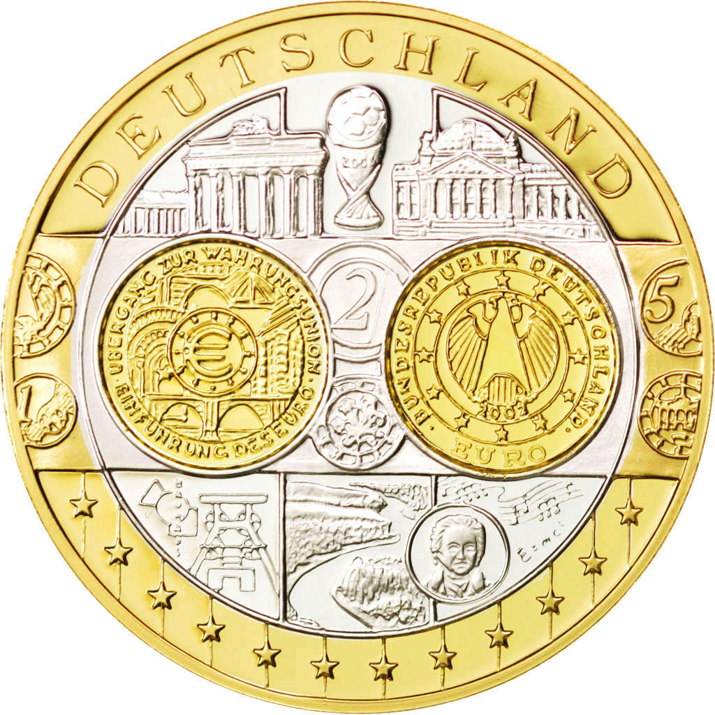 France, Medal, The Fifth Republic, History, MS(65-70), Silver