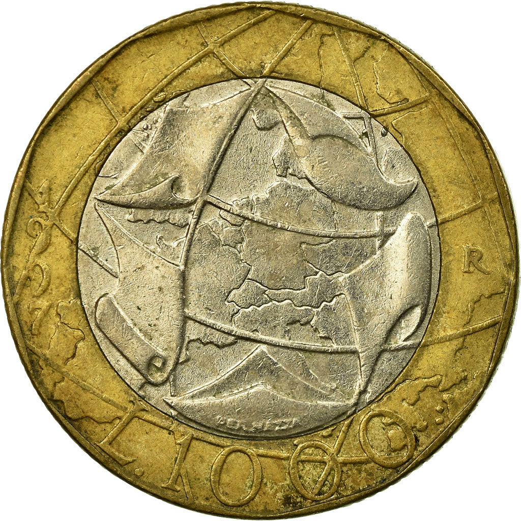 Monnaie, Italie, 1000 Lire, 1997, Rome, TTB, Bi-Metallic, KM:194