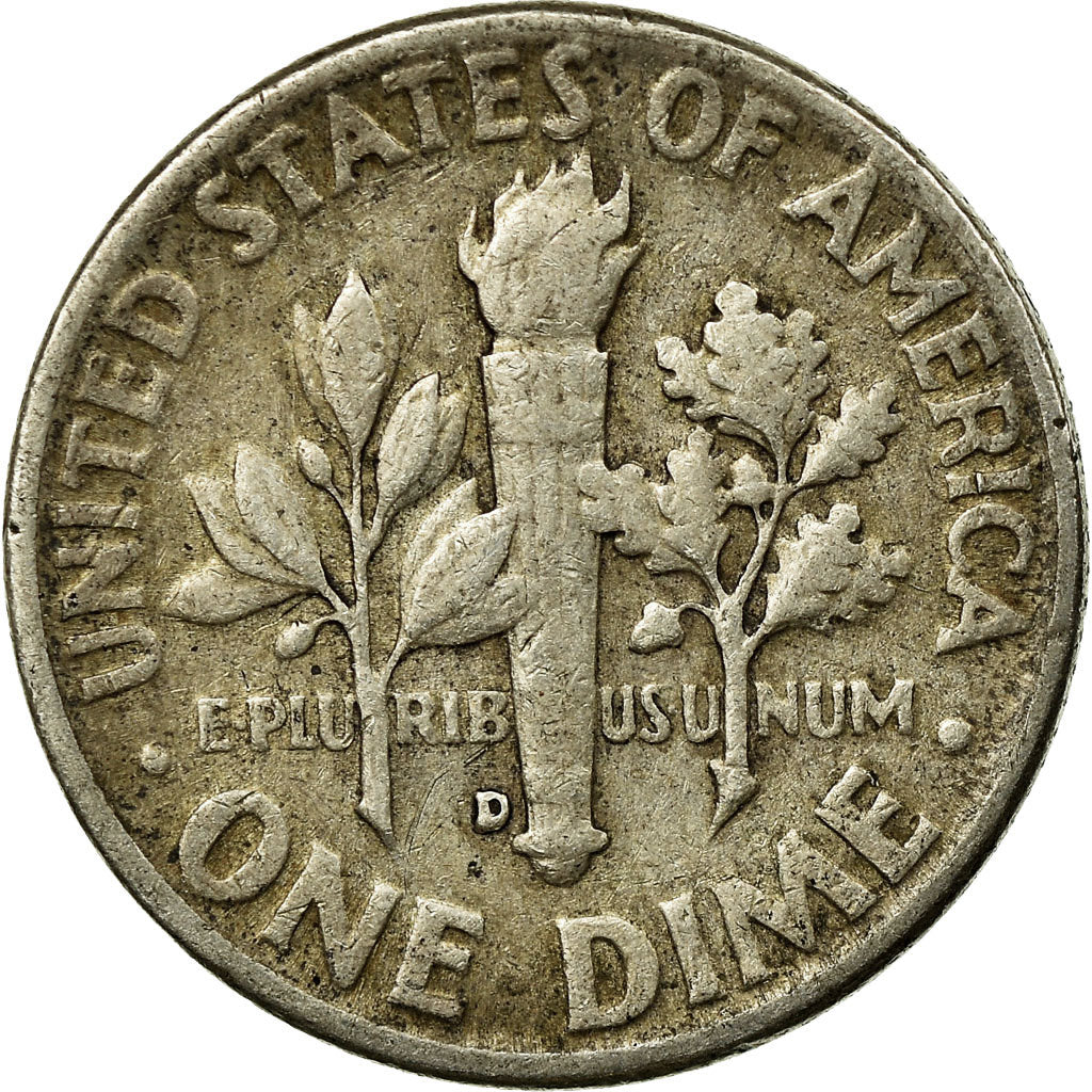 Coin, United States, Roosevelt Dime, Dime, 1960, U.S. Mint, Denver, VF(30-35)