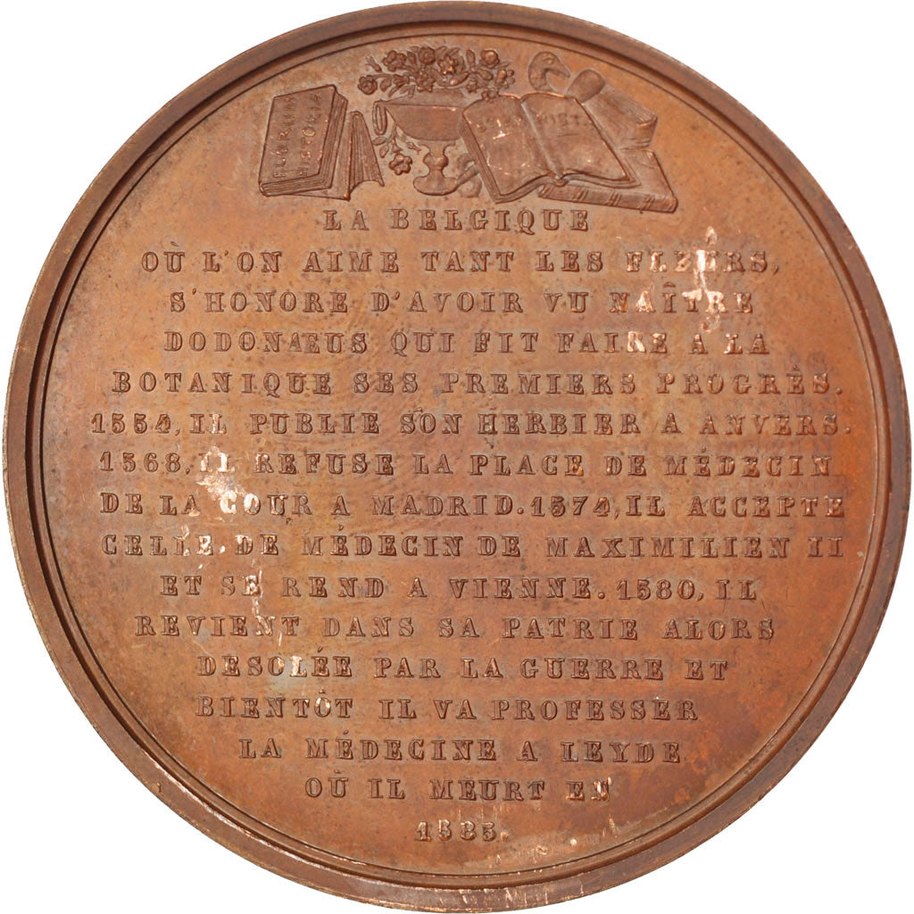 Belgia, Medal, Flora, AU(50-53), Bronze