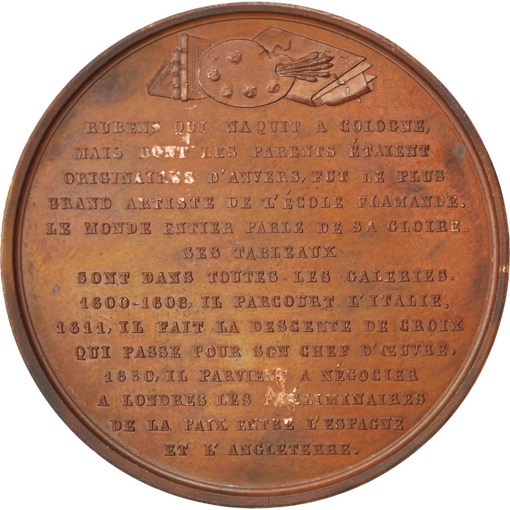 Belgium, Medal, Arts & Culture, AU(50-53), Bronze