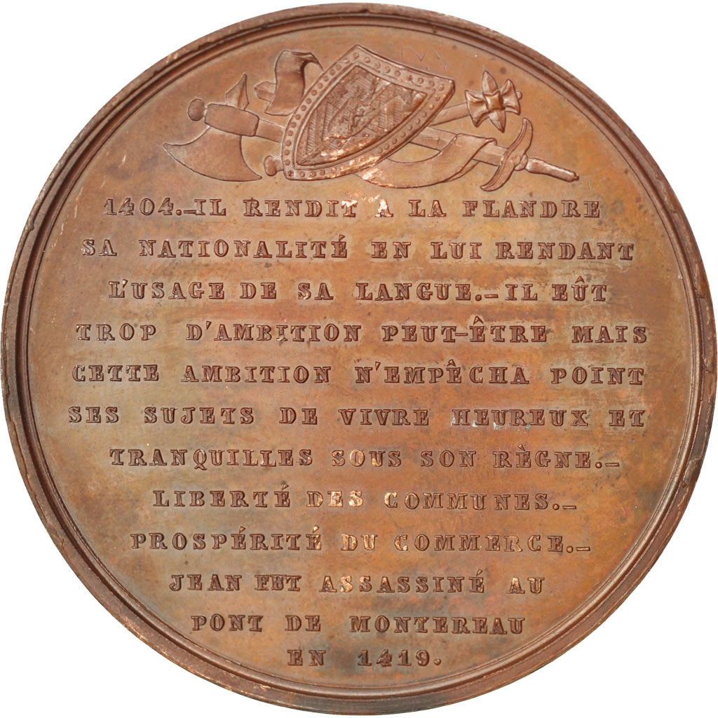 Belgia, Medal, Historia, AU(50-53), Bronze