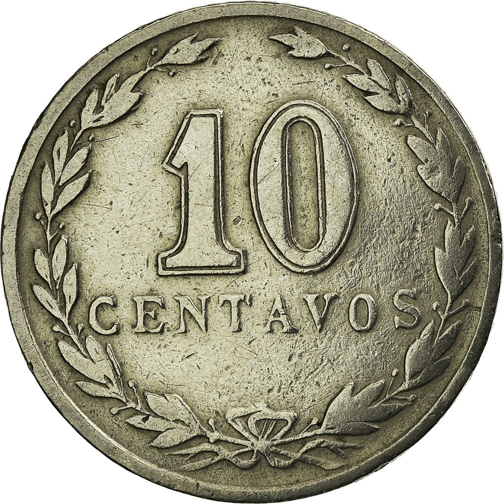 Münze, Argentinien, 10 Centavos, 1928, SS, Copper-nickel, KM:35