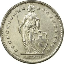 Münze, Schweiz, 2 Francs, 1965, Bern, SS, Silber, KM:21