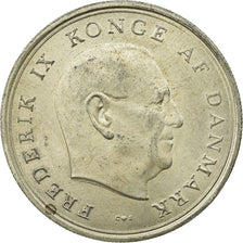 Moneta, Danimarca, Frederik IX, 10 Kroner, 1967, Copenhagen, BB, Argento, KM:856