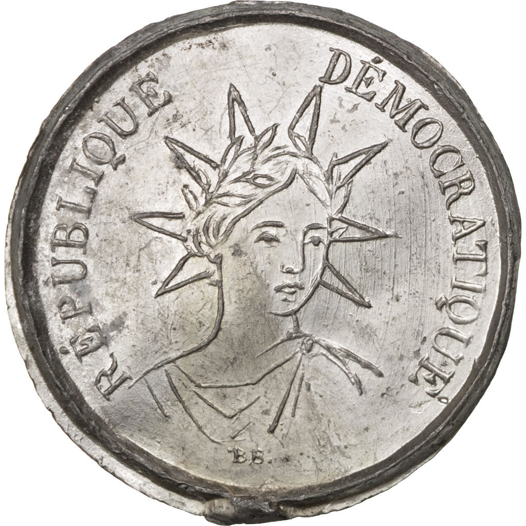 Frankreich, Medal, French Second Republic, Politics, Society, War, SS+, Tin