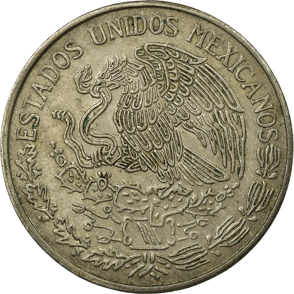 Moneta, Mexico, Peso, 1979, Mexico City, EF(40-45), Miedź-Nikiel, KM:460