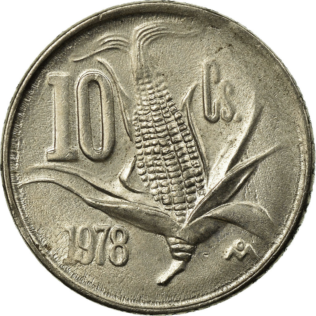 Monnaie, Mexique, 10 Centavos, 1978, Mexico City, SUP, Copper-nickel, KM:434.1