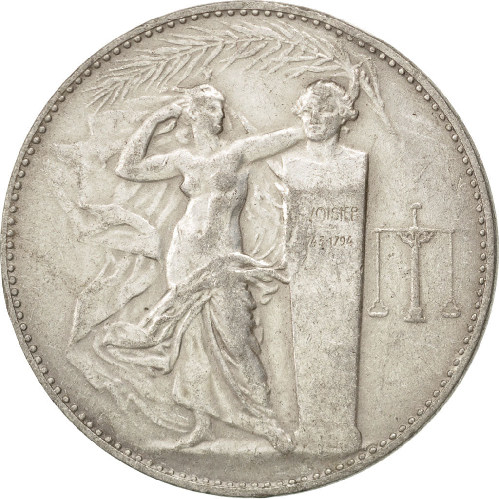 France, Medal, French Fifth Republic, Sciences & Technologies, EF(40-45), Silver