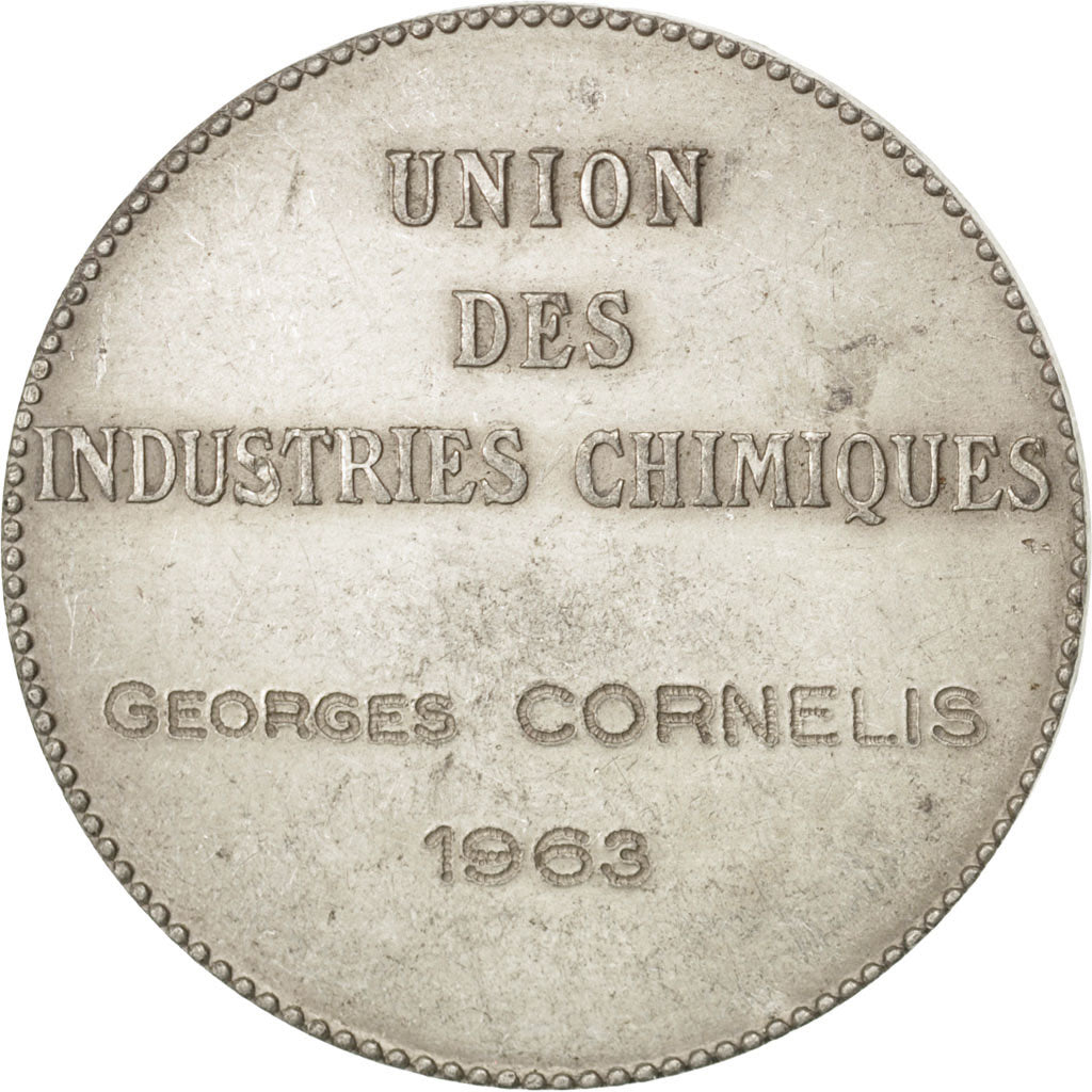 France, Medal, French Fifth Republic, Sciences & Technologies, EF(40-45), Silver