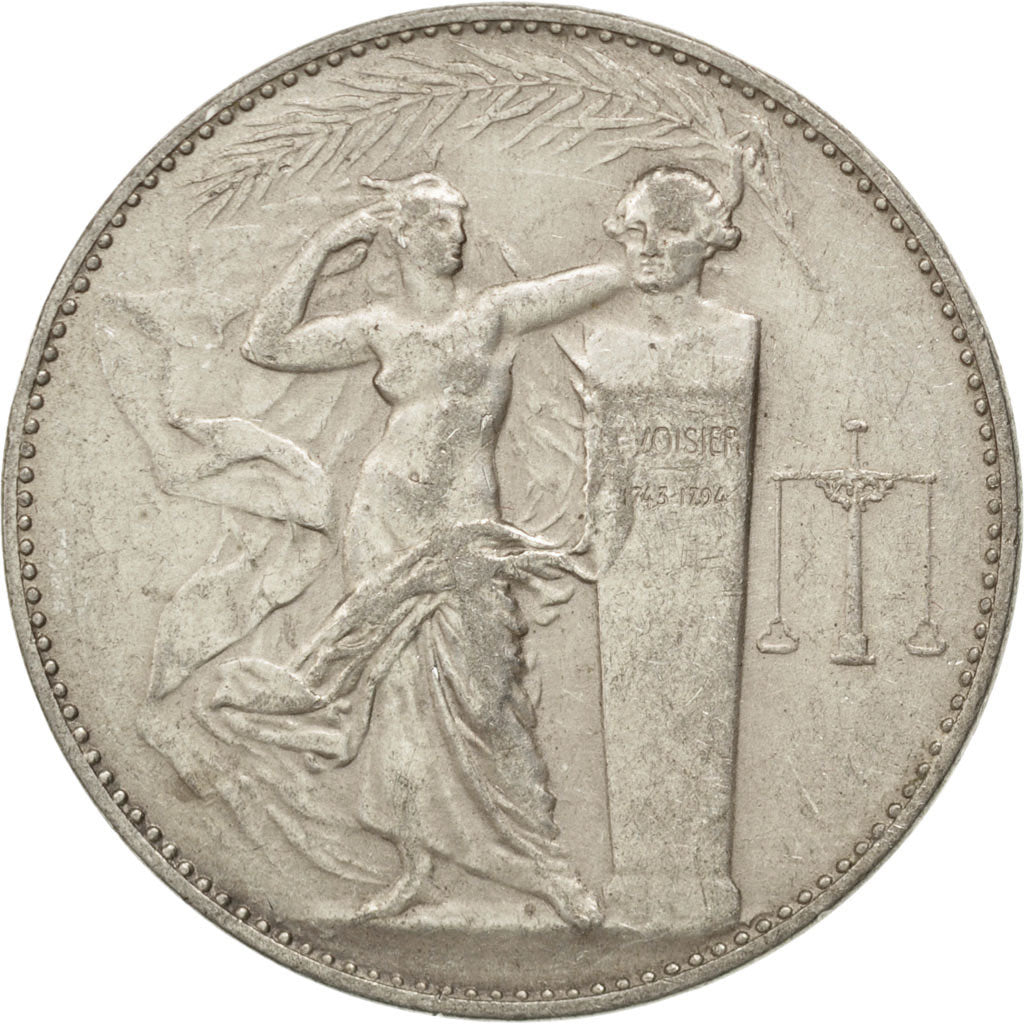 France, Medal, French Fifth Republic, Sciences & Technologies, EF(40-45), Silver