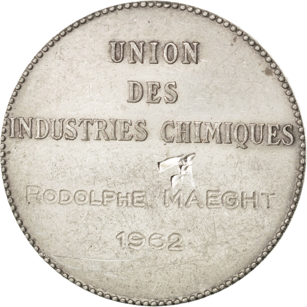 France, Medal, French Fifth Republic, Sciences & Technologies, EF(40-45), Silver