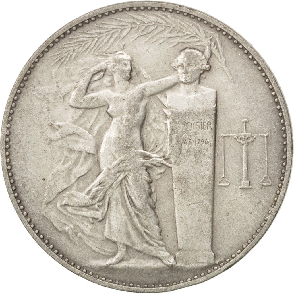 France, Medal, French Fifth Republic, Sciences & Technologies, EF(40-45), Silver