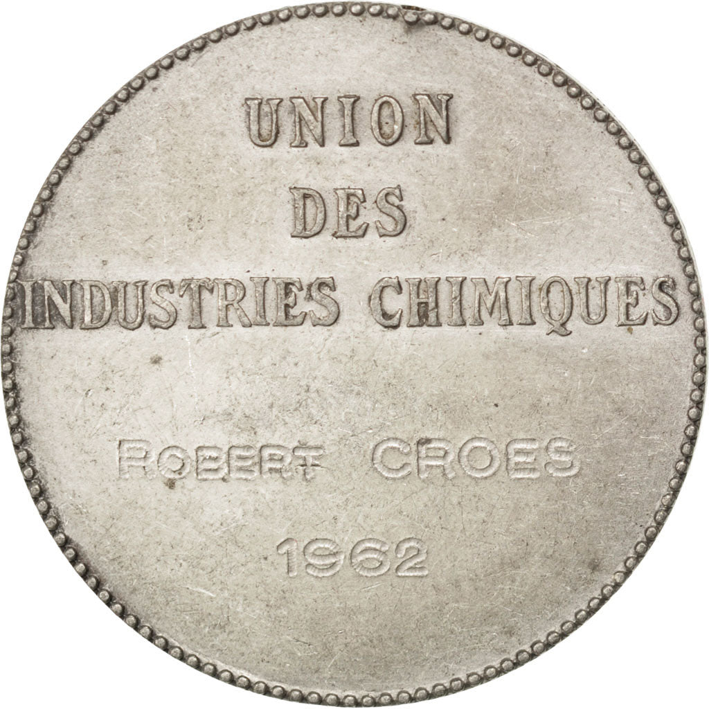 France, Medal, French Fifth Republic, Sciences & Technologies, EF(40-45), Silver