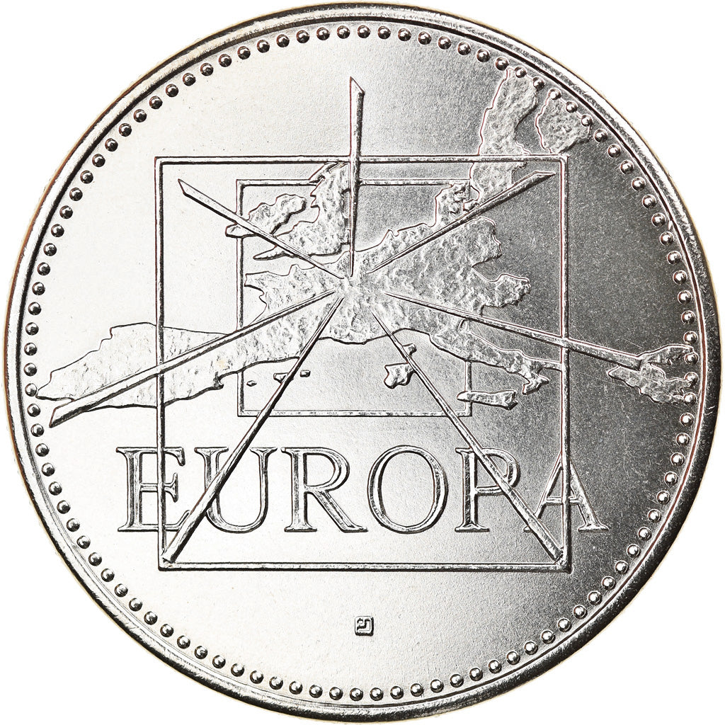 França, Medal, Ecu Europa, Políticas, Sociedade, Guerra, 1995, MS(65-70)