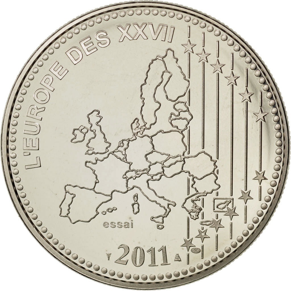 France, Medal, The Fifth Republic, Politics, Society, War, MS(65-70), Nickel