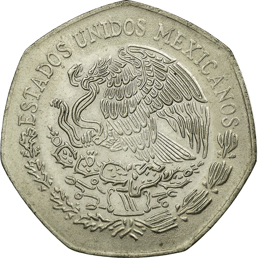Munten, Mexico, 10 Pesos, 1977, Mexico City, ZF, Copper-nickel, KM:477.1