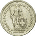 Coin, Switzerland, 2 Francs, 1944, Bern, EF(40-45), Silver, KM:21