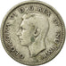 Monnaie, Canada, George VI, 10 Cents, 1943, Royal Canadian Mint, Ottawa, TB