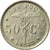 Monnaie, Belgique, 50 Centimes, 1922, TTB, Nickel, KM:87