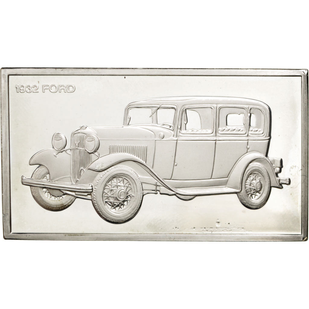 France, Medal, French Fifth Republic, Automobile, MS(60-62), Silver