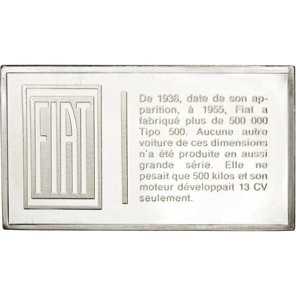 France, Medal, French Fifth Republic, Automobile, MS(60-62), Silver