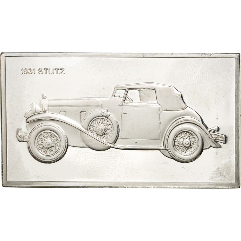 France, Medal, French Fifth Republic, Automobile, SUP+, Argent