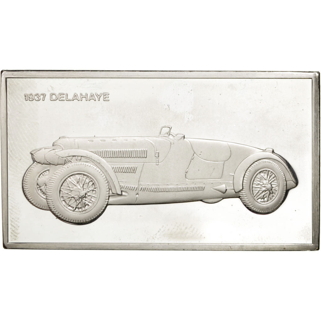 France, Medal, French Fifth Republic, Automobile, MS(60-62), Silver