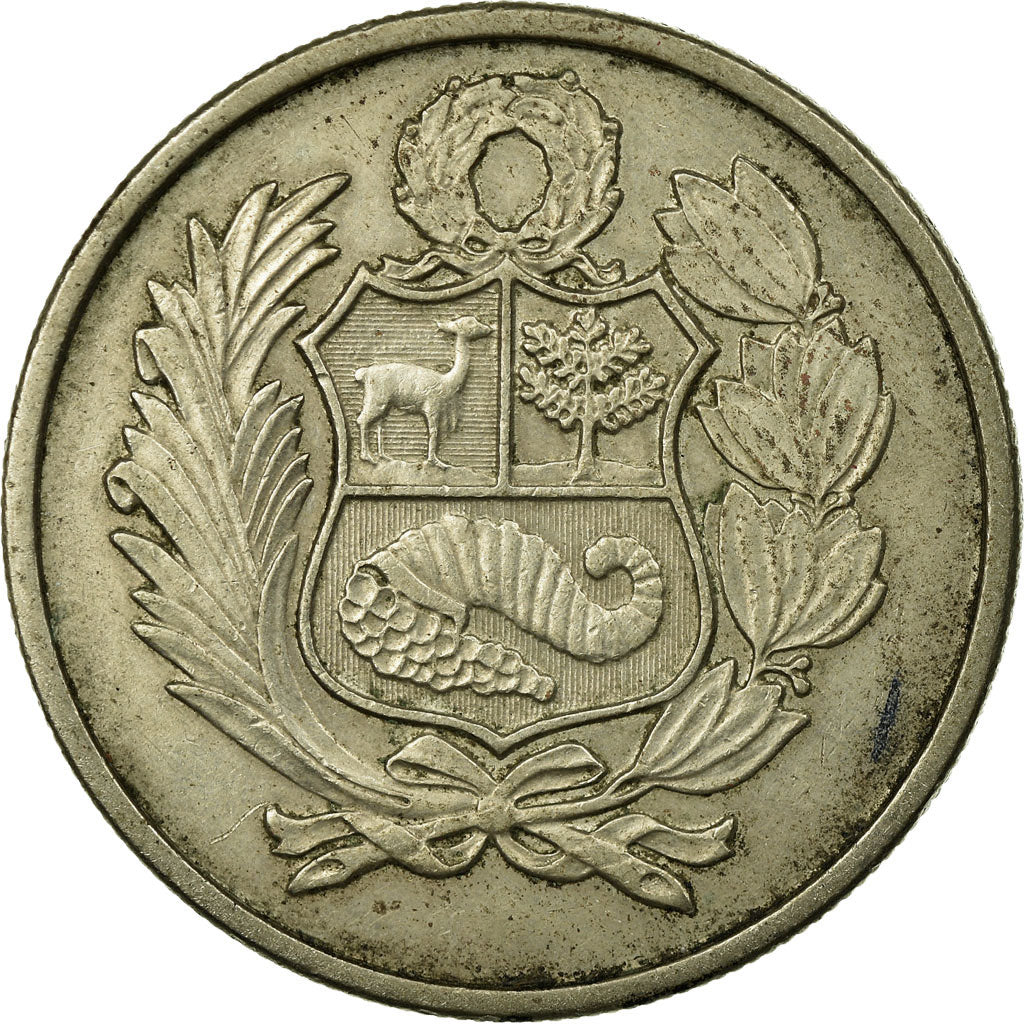 Moneda, Perú, 100 Soles, 1980, MBC, Cobre - níquel, KM:283