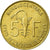 Moneda, Estados del África Occidental, 5 Francs, 2008, MBC, Aluminio - níquel