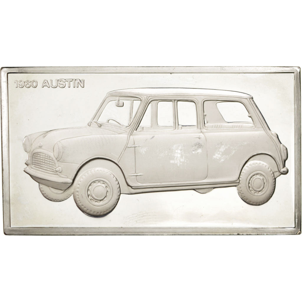 France, Medal, French Fifth Republic, Automobile, MS(60-62), Silver