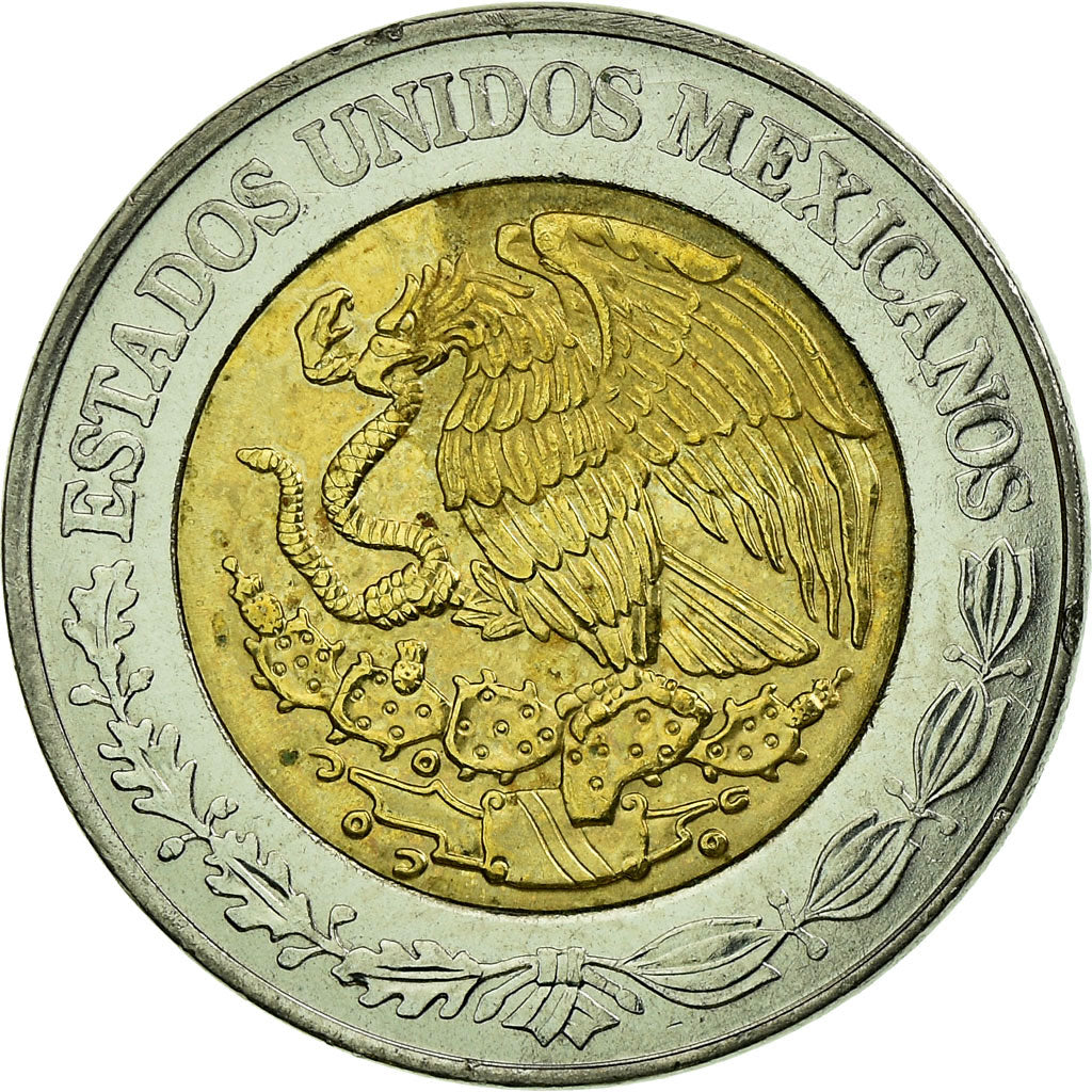 Moneta, Mexico, Peso, 2014, Mexico City, EF(40-45), Bimetaliczny