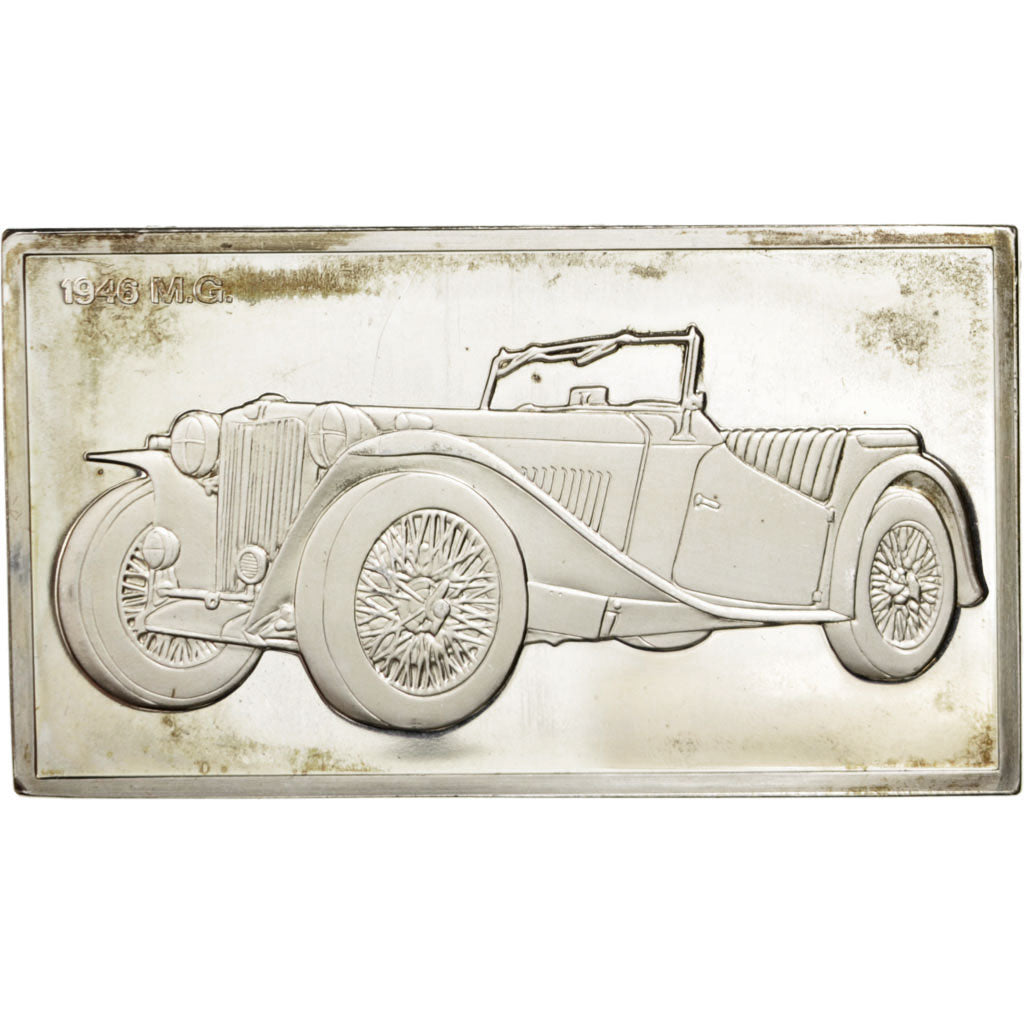 Frankrijk, Medal, French Fifth Republic, Automobile, PR+, Zilver