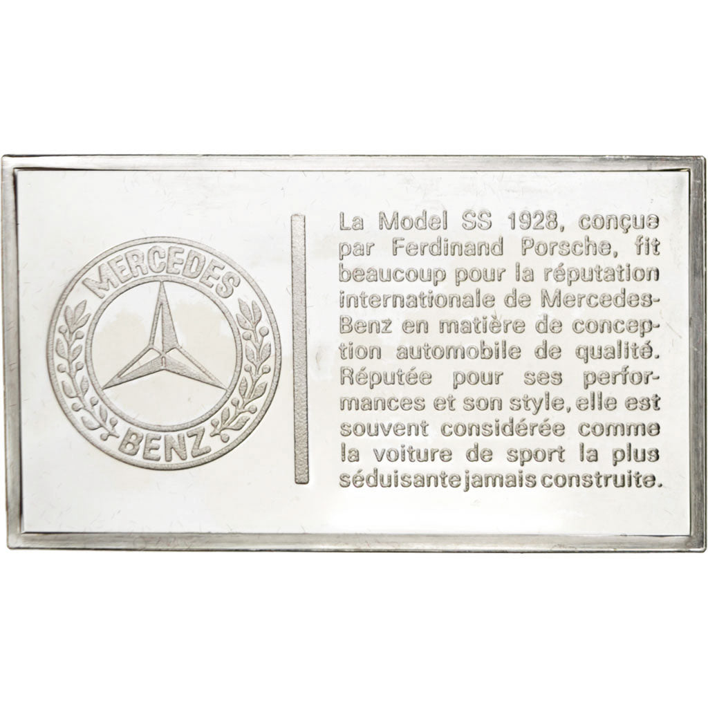 France, Medal, French Fifth Republic, Automobile, SUP+, Argent