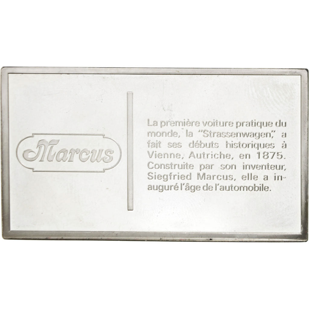 France, Medal, French Fifth Republic, Automobile, MS(60-62), Silver