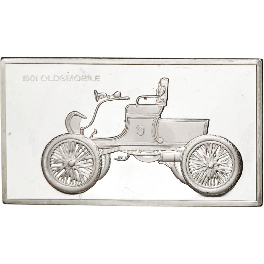 France, Medal, French Fifth Republic, Automobile, MS(60-62), Silver