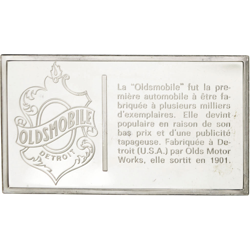 France, Medal, French Fifth Republic, Automobile, MS(60-62), Silver