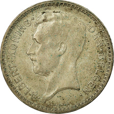 Coin, Belgium, 20 Francs, 20 Frank, 1934, EF(40-45), Silver, KM:104.1