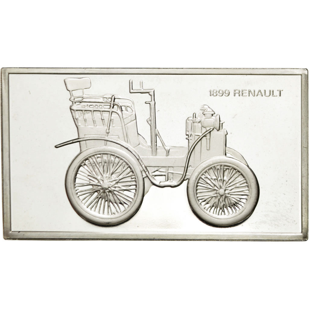 France, Medal, French Fifth Republic, Automobile, MS(60-62), Silver
